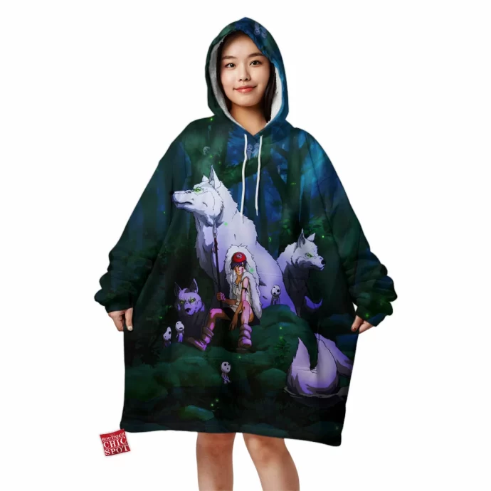 Princess Mononoke Blanket Hoodie