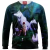 Anime Zip Sweatshirt, Princess Mononoke Zip Sweatshirt, Studio Ghibli Zip Sweatshirt
