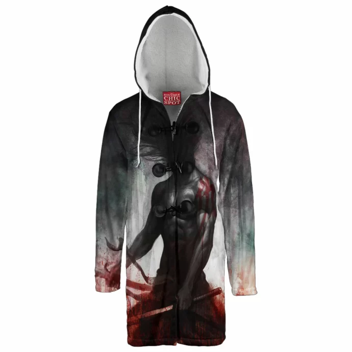 Spirit Vengeance Samurai Hooded Cloak Coat