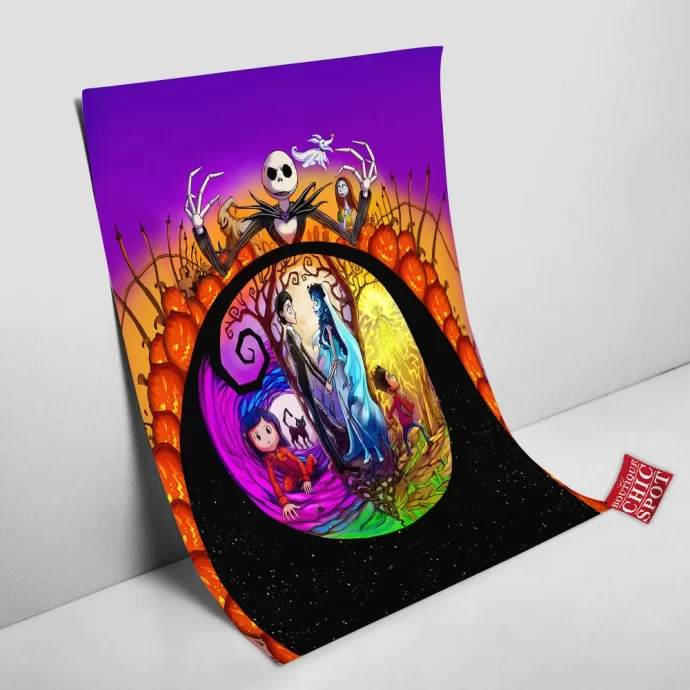 Nightmares Before Christmas Canvas Wall Art