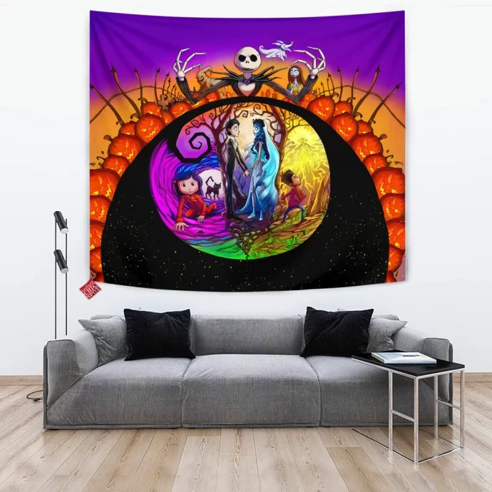 Nightmares Before Christmas Tapestry