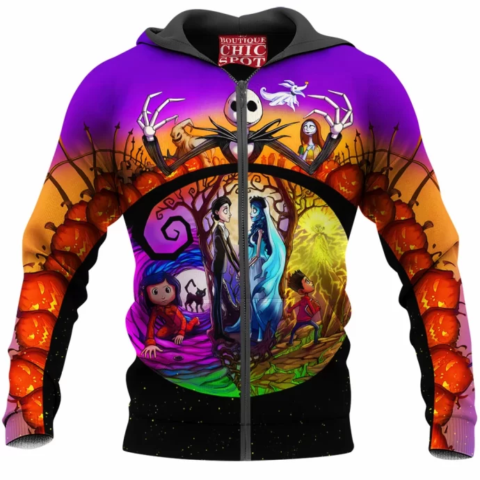 Nightmares Before Christmas Zip Hoodie