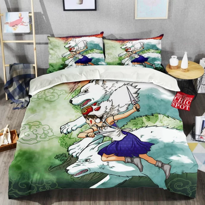 Ghibli Mononoke Hime Bedding Set