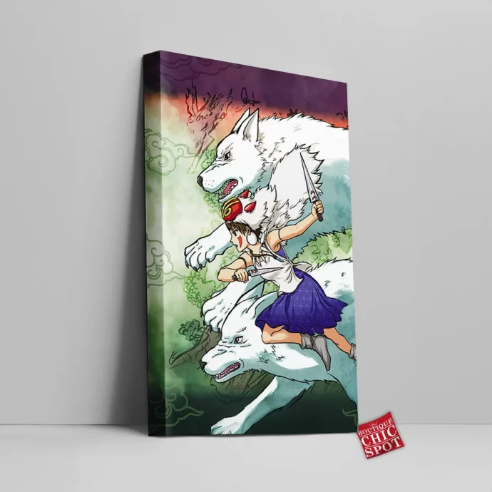 Ghibli Mononoke Hime Canvas Wall Art