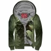 Dragon Zip-Fleece-Hoodie, Fantasy Zip-Fleece-Hoodie