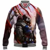 Warcraft Baseball-Jacket, Game Baseball-Jacket, Pandaren Baseball-Jacket, Dota Baseball-Jacket
