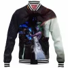 Warcraft Baseball-Jacket, Game Baseball-Jacket, Malfurion Baseball-Jacket, Tyrande Baseball-Jacket, Dota Baseball-Jacket