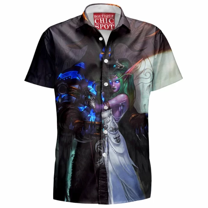 Tyrande And Malfurion Warcraft Hawaiian Shirt