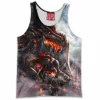 Deathwing Tank-Top, Game Tank-Top, Dota Tank-Top, Warcraft Tank-Top