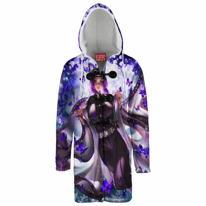 Shinobu Kocho Hooded Cloak Coat