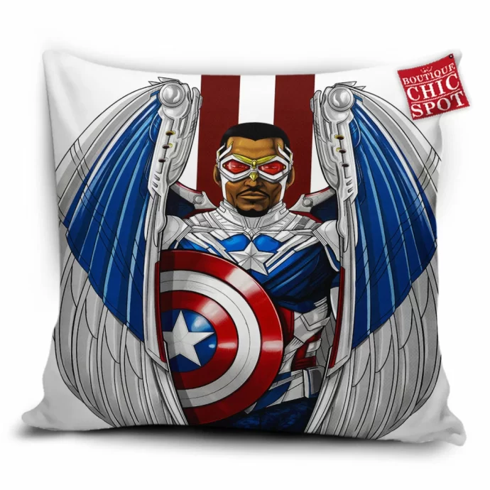 Captain America Falcon Pillow Cover