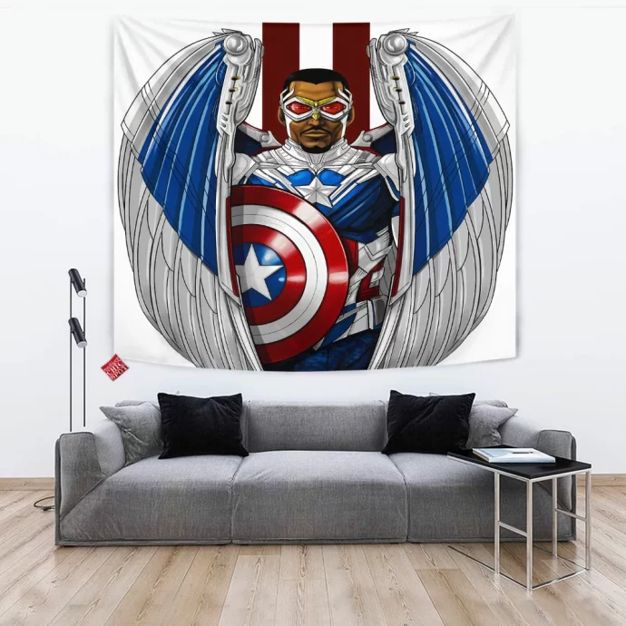 Captain America Falcon Tapestry