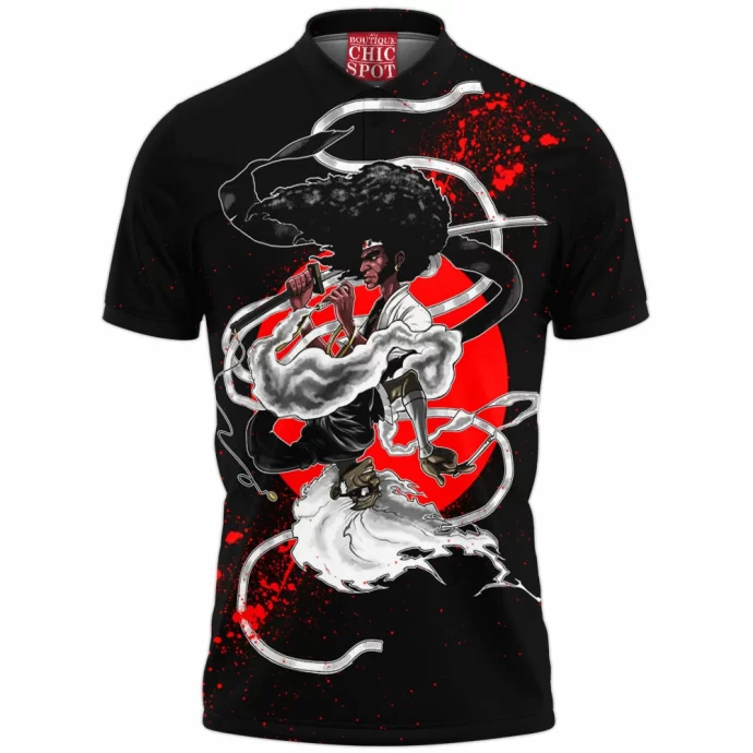 Afro Samurai Polo Shirt