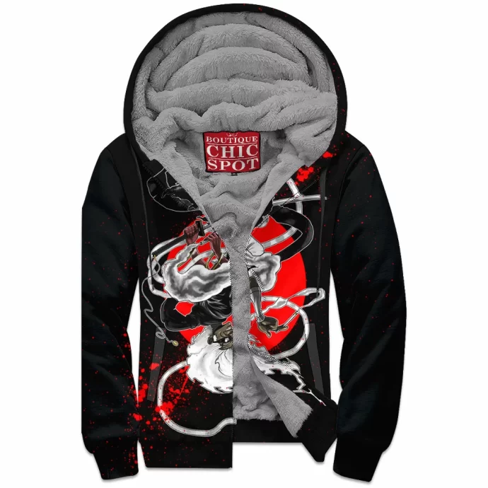 Afro Samurai Zip Fleece Hoodie