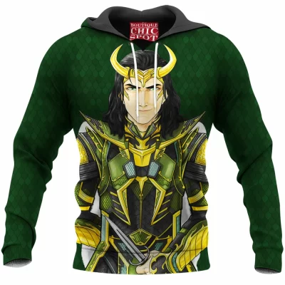 Comic Hoodie, Loki Hoodie