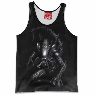 Alien Tank-Top, Horror Tank-Top, Sci-Fi Tank-Top