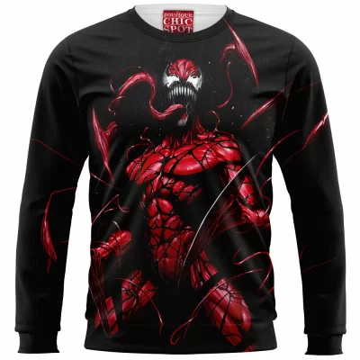 Comic Sweatshirt, Carnage Sweatshirt, Villains Sweatshirt, Superhero Sweatshirt