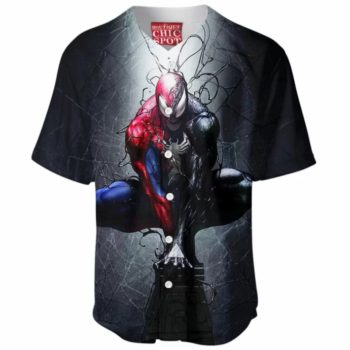 Symbiote Spider-man Baseball Jersey