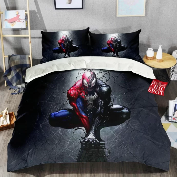 Symbiote Spider-man Bedding Set