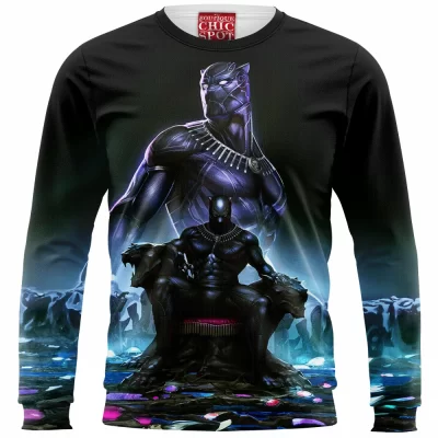 Black Panther Zip Sweatshirt, Comic Zip Sweatshirt