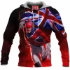 Captain Britain Fleece-Hoodie, Comic Fleece-Hoodie