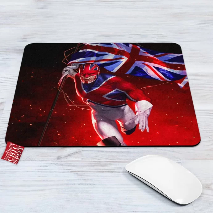 Captain Britain Mouse Pad