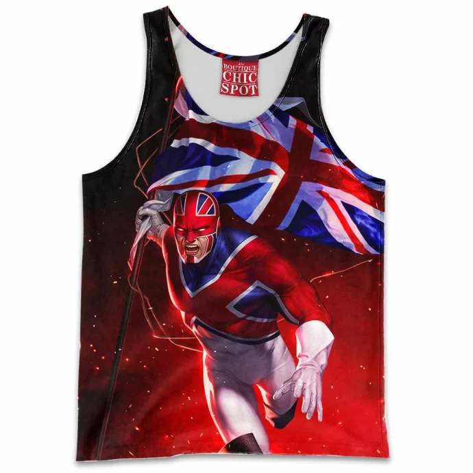 Captain Britain Tank Top