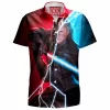Anakin Skywalker Hawaiian-Shirt, Darth Vader Hawaiian-Shirt, Sci-Fi Hawaiian-Shirt, Star Wars Hawaiian-Shirt