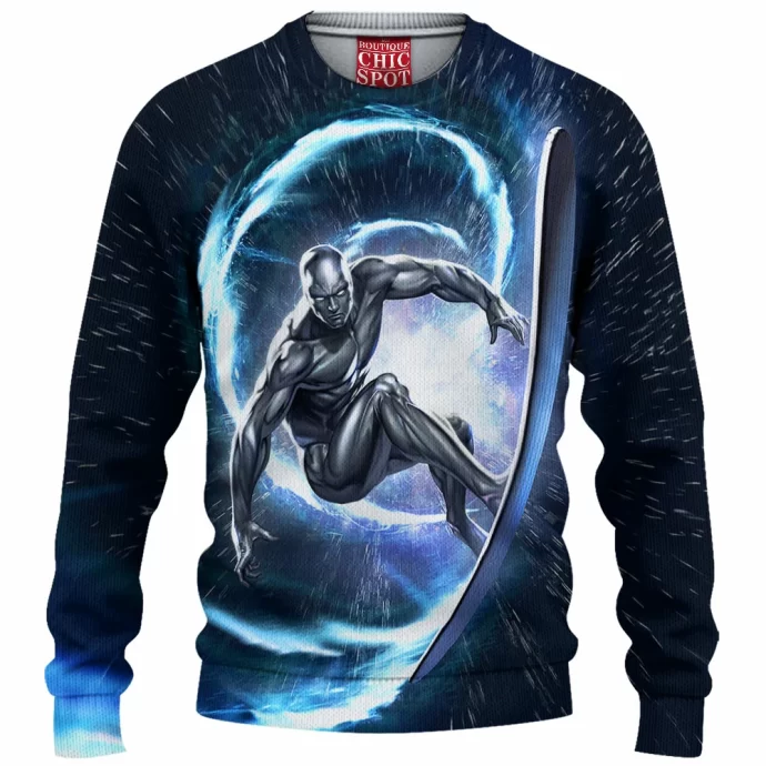 Silver Surfer Knitted Sweater