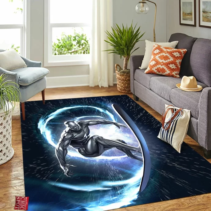 Silver Surfer Rectangle Rug