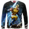 Wolverine Sweatshirt, Comic Sweatshirt, Superhero Sweatshirt