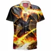 Comic Hawaiian-Shirt, Ghost Rider Hawaiian-Shirt