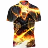 Comic Polo Shirt, Ghost Rider Polo Shirt