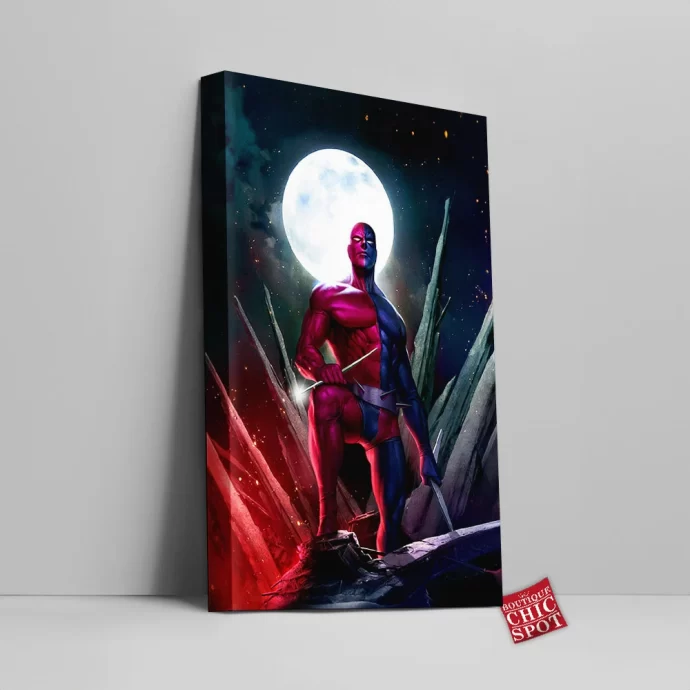 Death Defying 'devil Canvas Wall Art