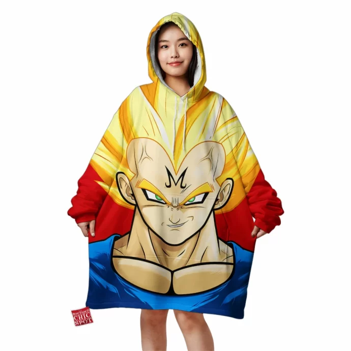 Vegeta Super Saiyan Blanket Hoodie