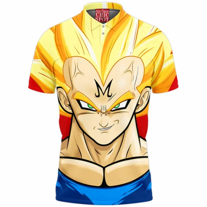 Vegeta Super Saiyan Polo Shirt