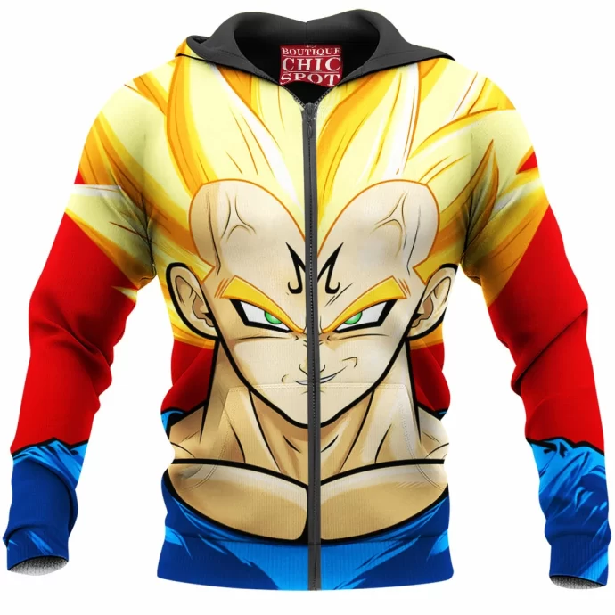 Vegeta Super Saiyan Zip Hoodie