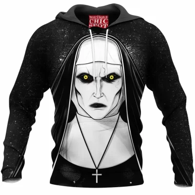 Horror Hoodie, The Conjuring Hoodie, Valak Hoodie