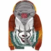 Horror Zip-Fleece-Hoodie, Pennywise Zip-Fleece-Hoodie