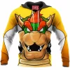 Bowser Hoodie, Game Hoodie, Mario Hoodie