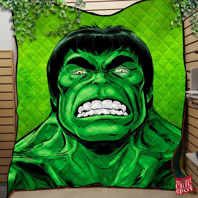 Hulk Quilt Blanket