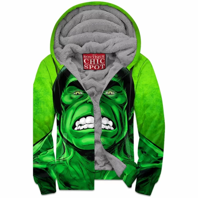 Hulk Zip Fleece Hoodie