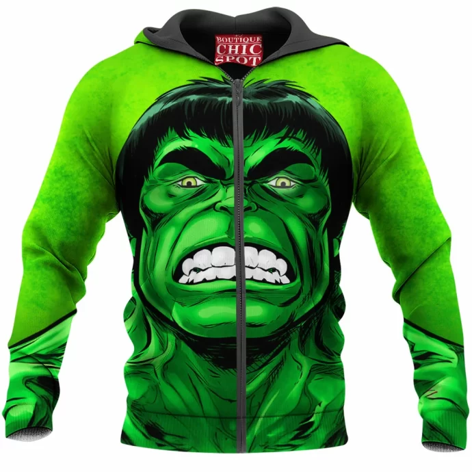 Hulk Zip Hoodie