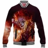 Horror Baseball-Jacket, Pennywise Baseball-Jacket