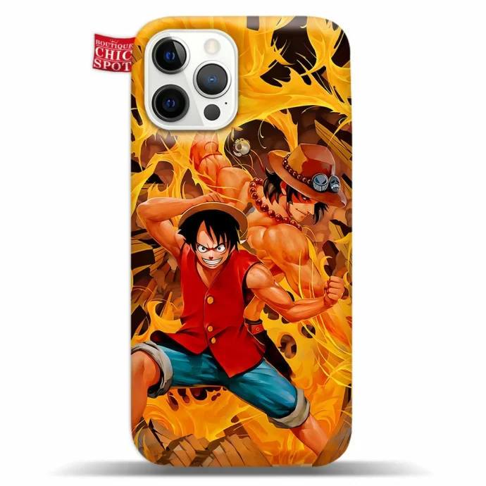 Luffy Ace One Piece Phone Case Iphone