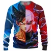 Goku Jiren Split Knitted Sweater