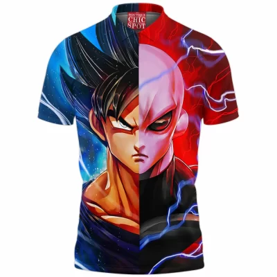 Anime Polo Shirt, Dragon Ball Polo Shirt, Jiren Polo Shirt