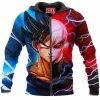 Anime Zip-Hoodie, Dragon Ball Zip-Hoodie, Jiren Zip-Hoodie