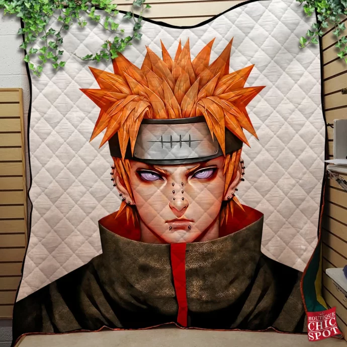 Pain Naruto Quilt Blanket