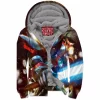 Game Zip-Fleece-Hoodie, Megaman Zip-Fleece-Hoodie